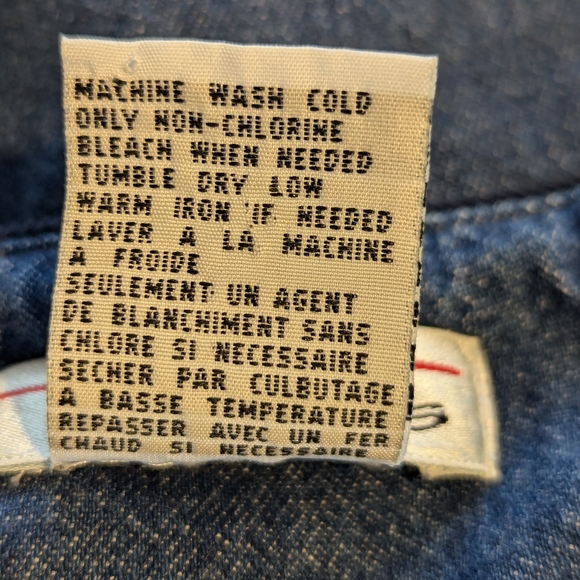 Talbot's Sleeveless Denim Dress - Picture 8 of 8